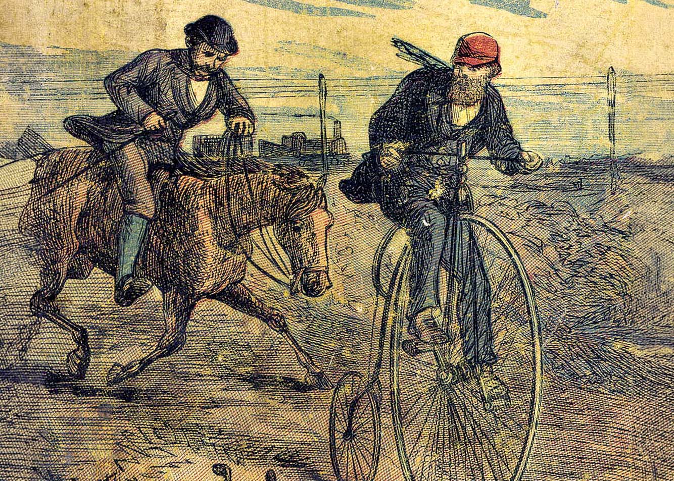 Biking Through Albemarle with John Jones in the 1800s
