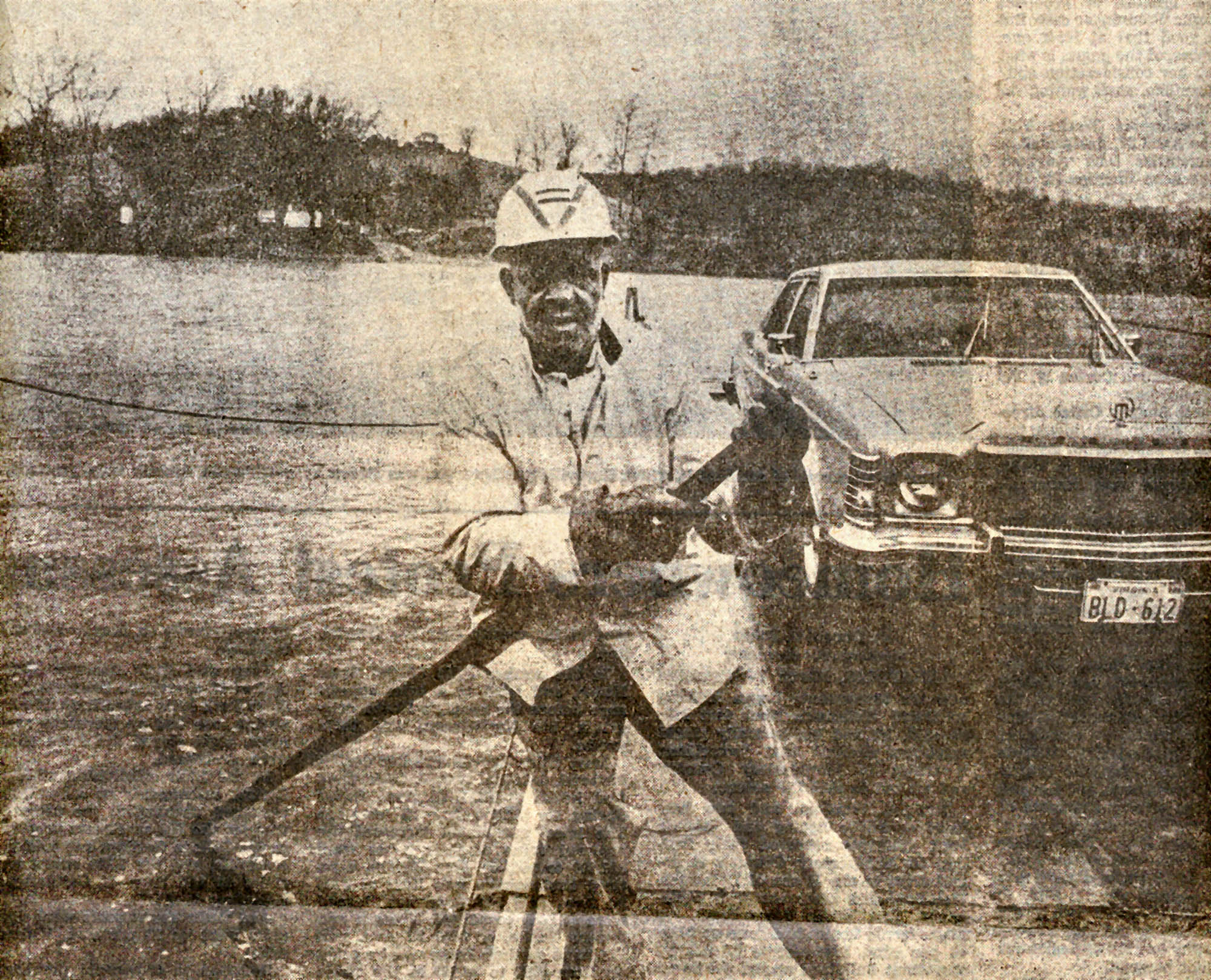Ned Hocker, Hatton Ferry Poleman